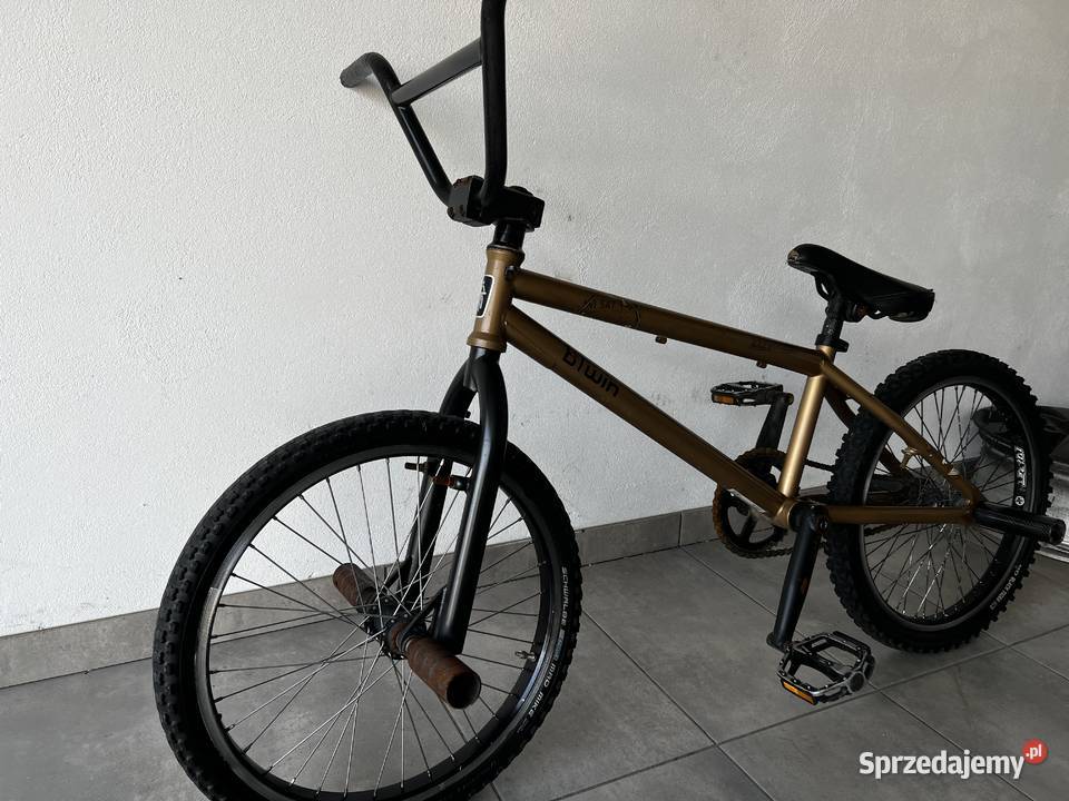 Rower BMX BTwin Wipe PEGI kolor Złoty Konin