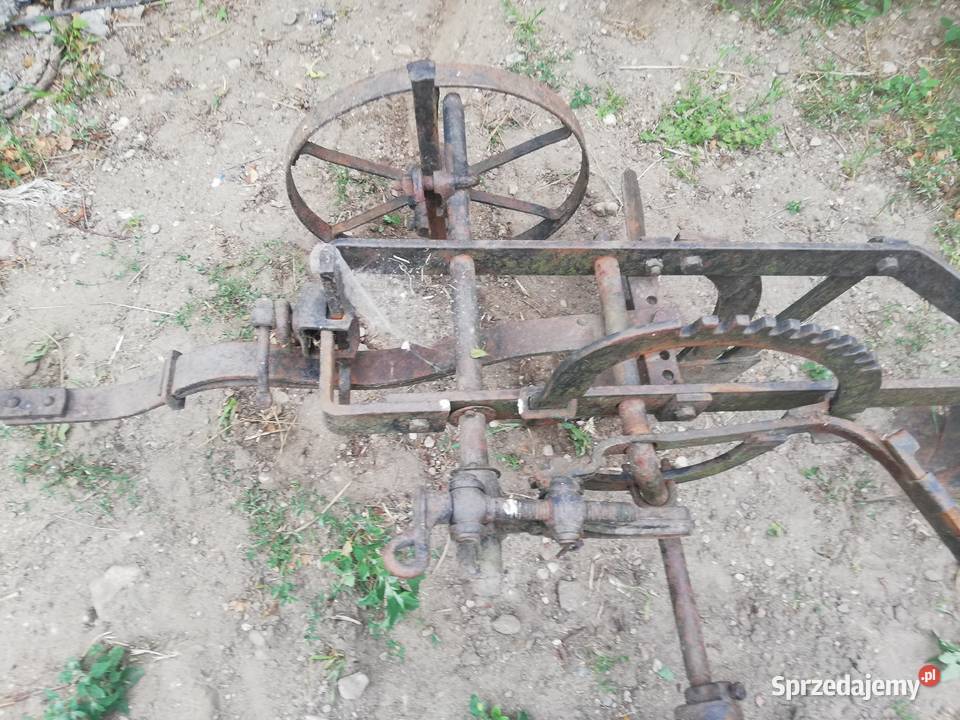 pług 2 skibowy antyk Koluszki