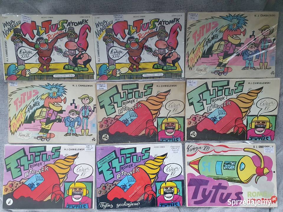 Tytus Romek i ATomek 37 komiksy różne księgi Gdynia