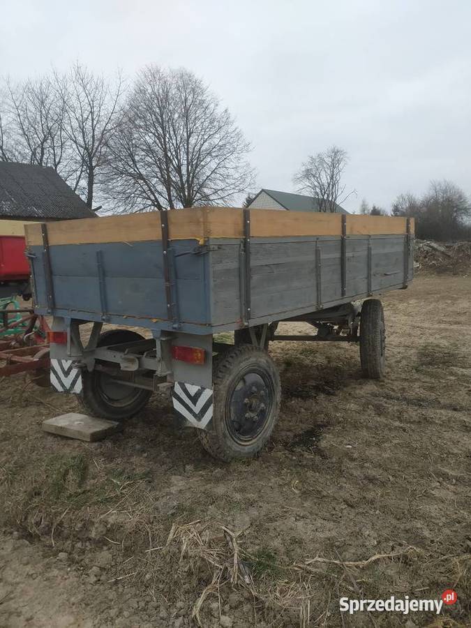 Przyczepa sztywna nie wywrotka Krzczonów Trzeci