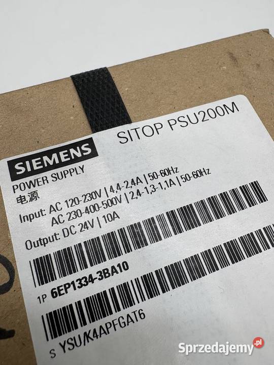 Siemens 6EP13343BA10 Zasilacz impulsowy mazowieckie Warszawa sprzedam