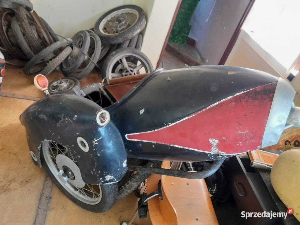 Ok1 duna pierwszą wersja wózek boczny pannonia Tychów Nowy