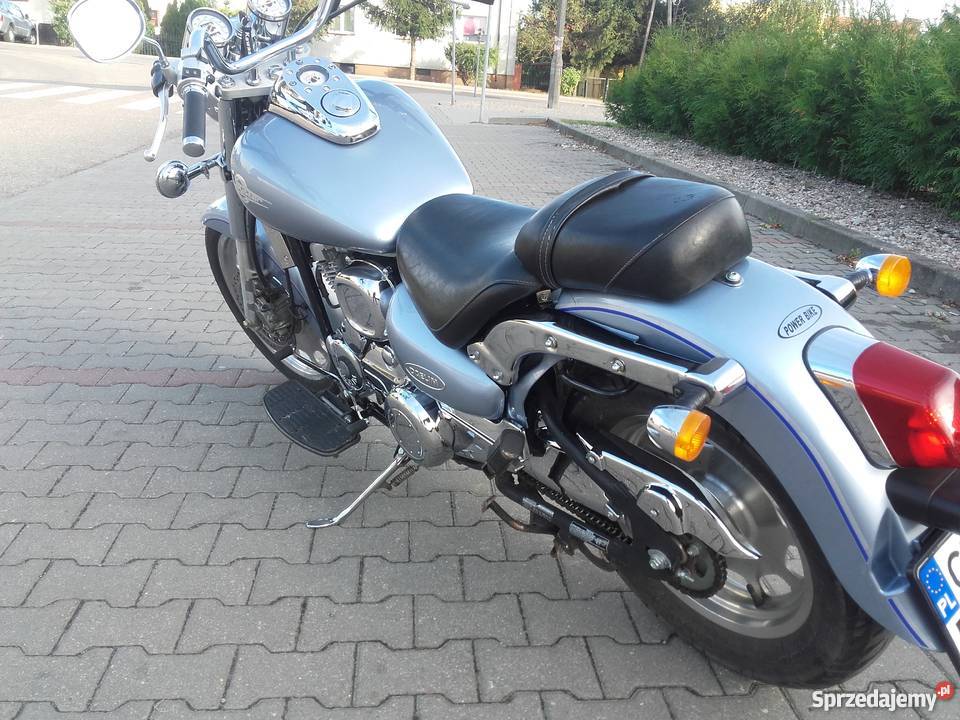 Daelim VL Daystar 125 Duży Chopper 125 srebrny Daelim kujawsko-pomorskie Brodnica