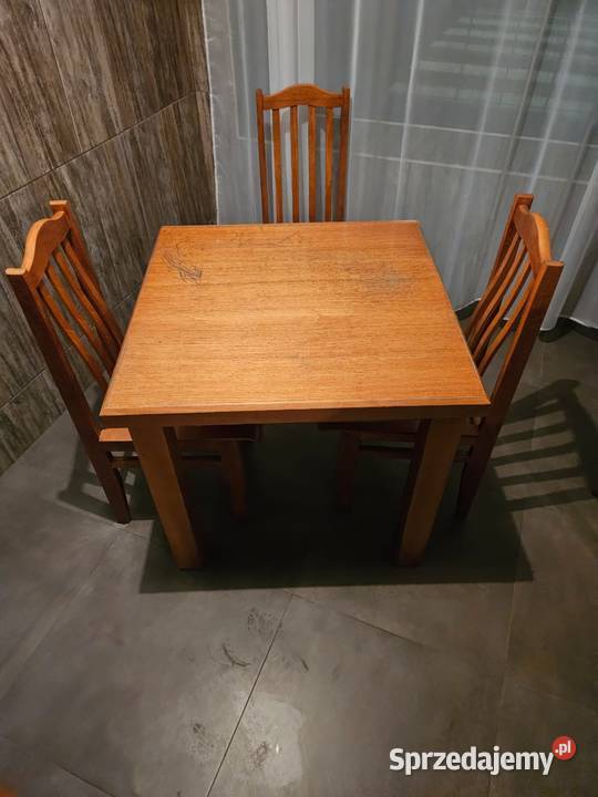 Stół drewniany 95 x 95 Pszczyna
