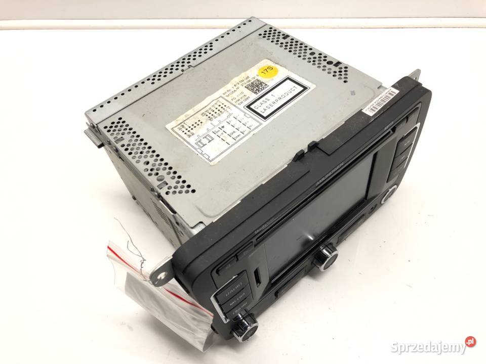 RADIO SKODA SUPERB II 3T0035191B 0915 ODTWARZACZ Sprzęt audio fabryczny