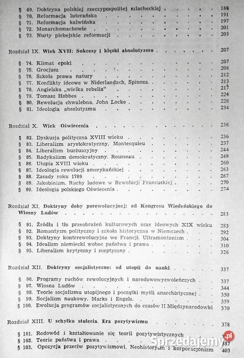 Historia doktryn politycznych i prawnych Jan Rok wydania 1984 Kultura i Rozrywka lubelskie Chełm
