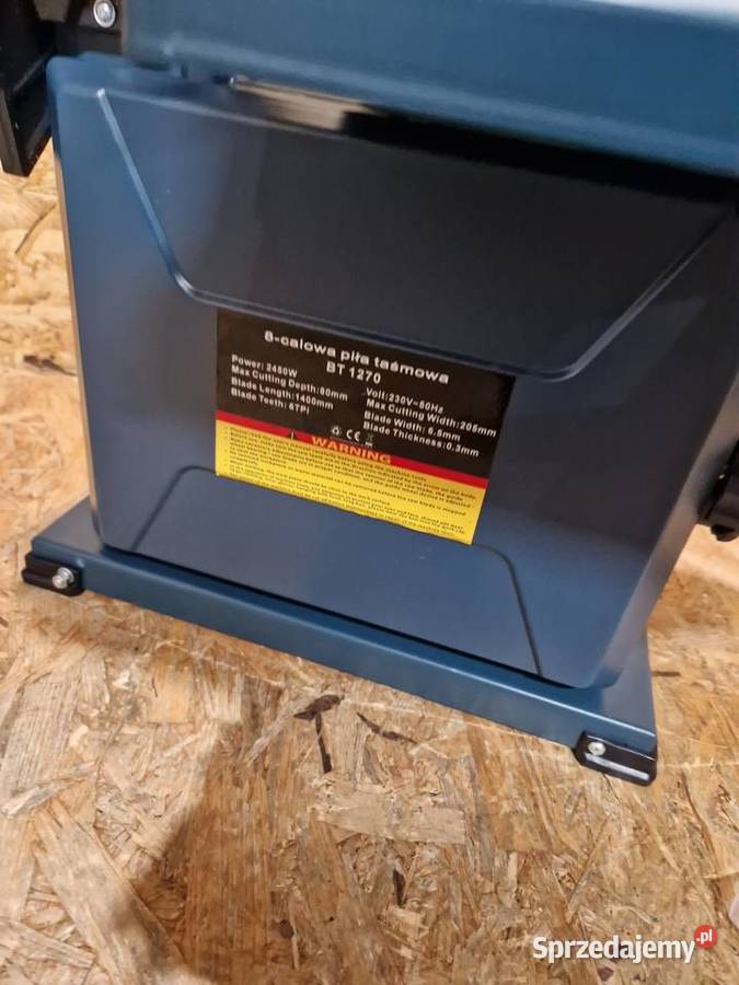 Piła Taśmowa BULL Tek 2450 W BT 1270 Głębokość Piły taśmowe Głogowa