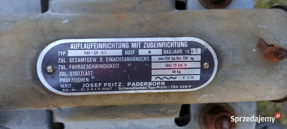 przyczepka przyczepa turystyczna lekka CAMPLET