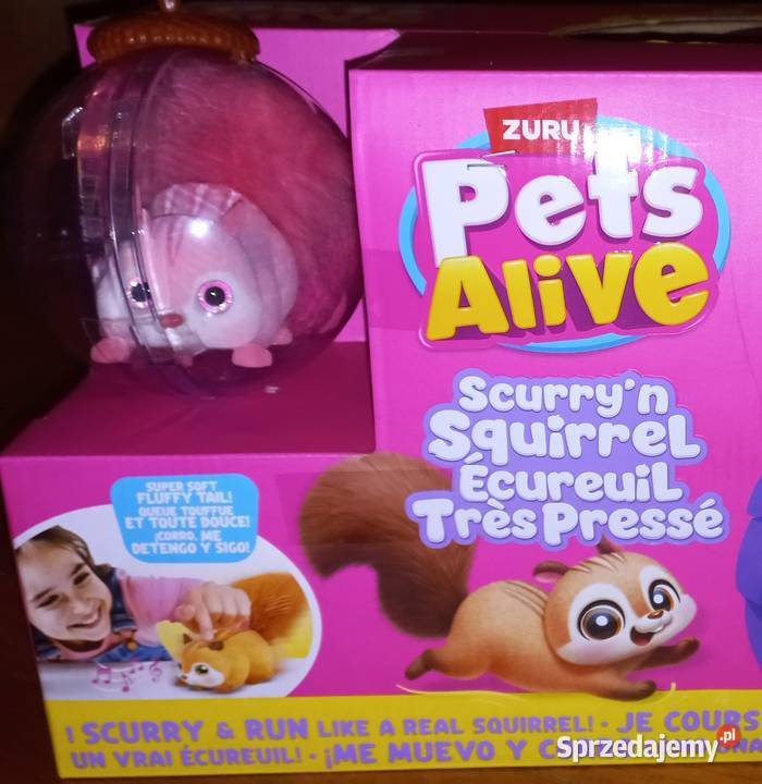 Zuru Pets Alive wiewiórka unikat warmińsko-mazurskie