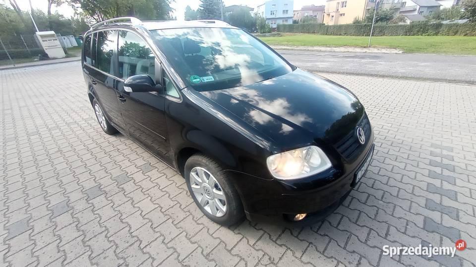 Śliczny VW Touran 5 osobowy zamiana nieuszkodzony Paczków
