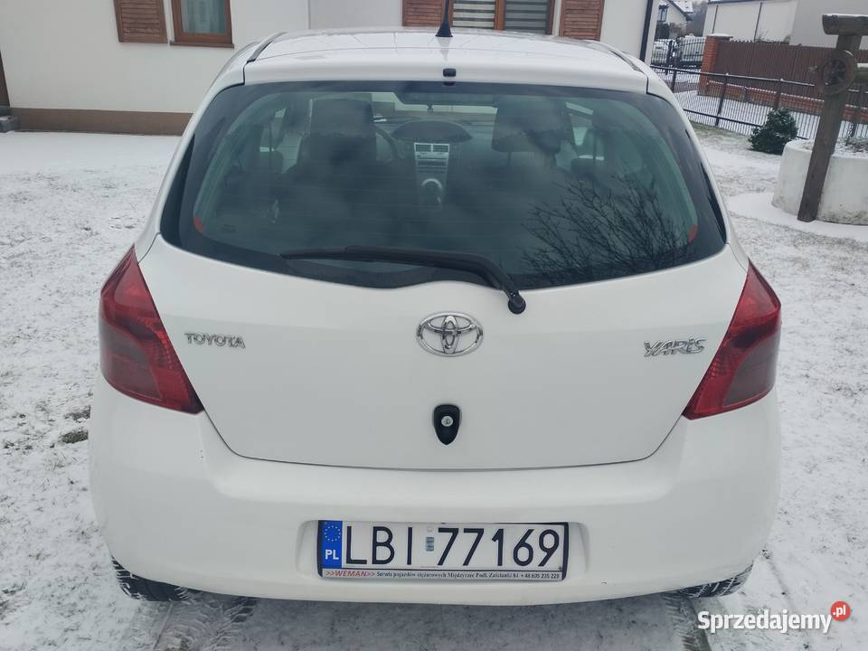 Toyota Yaris 10 B 2006r lubelskie Międzyrzec Podlaski