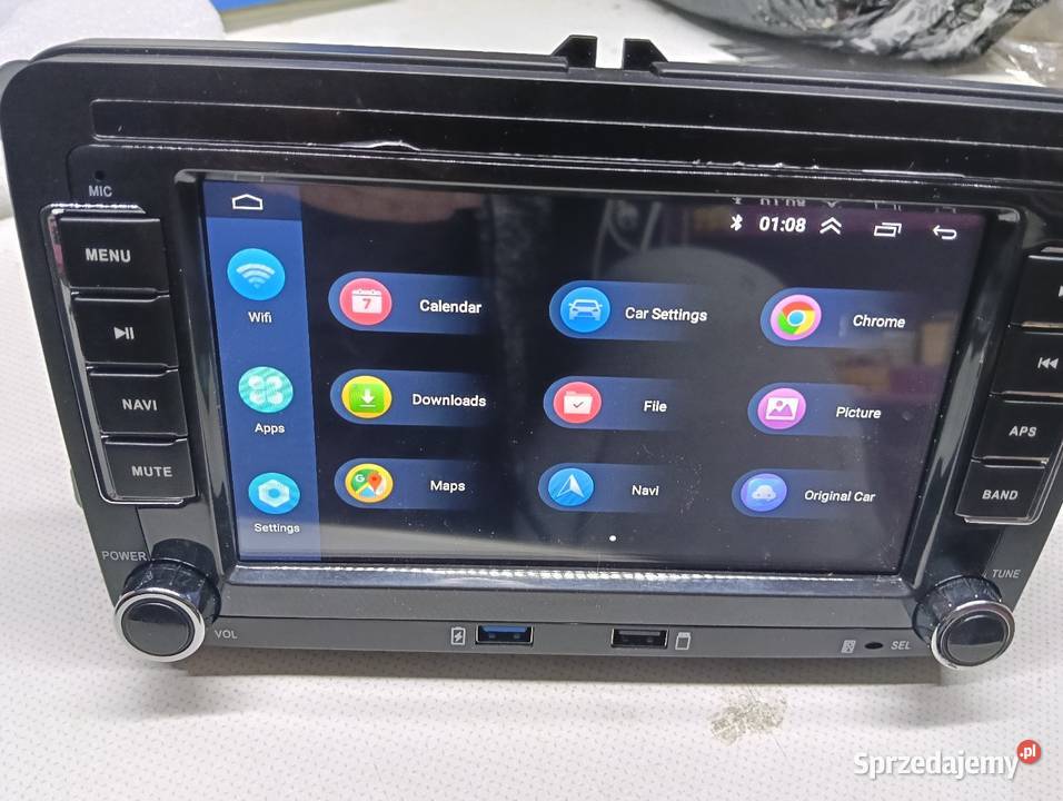 Radio Android VW Skoda Seat z canbusem Drążdżewo Nowe