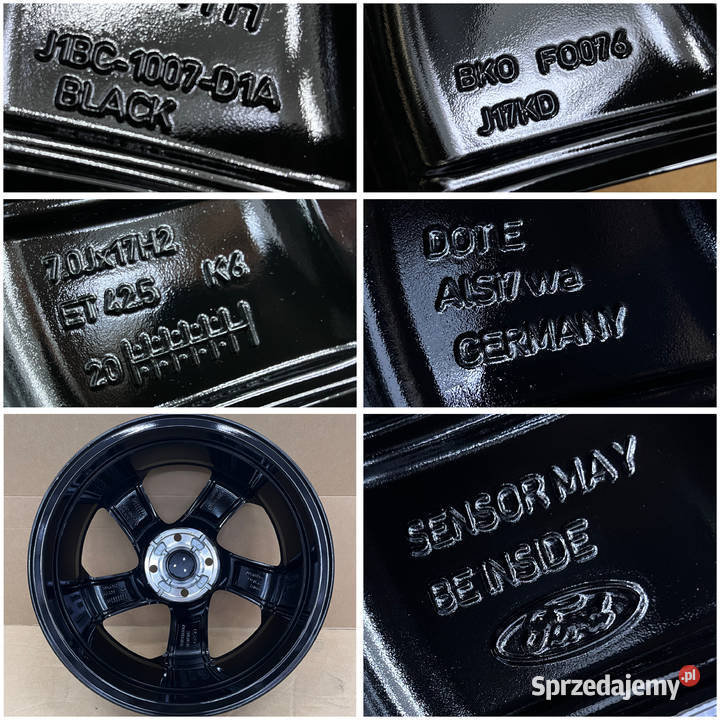 Felgi Ford Fiesta MK8 7Jx17 ET425 4x108 aluminiowe wielkopolskie Gostyń