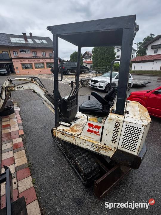 Bobcat x220 minikoparka Koparki wielkopolskie Gniezno
