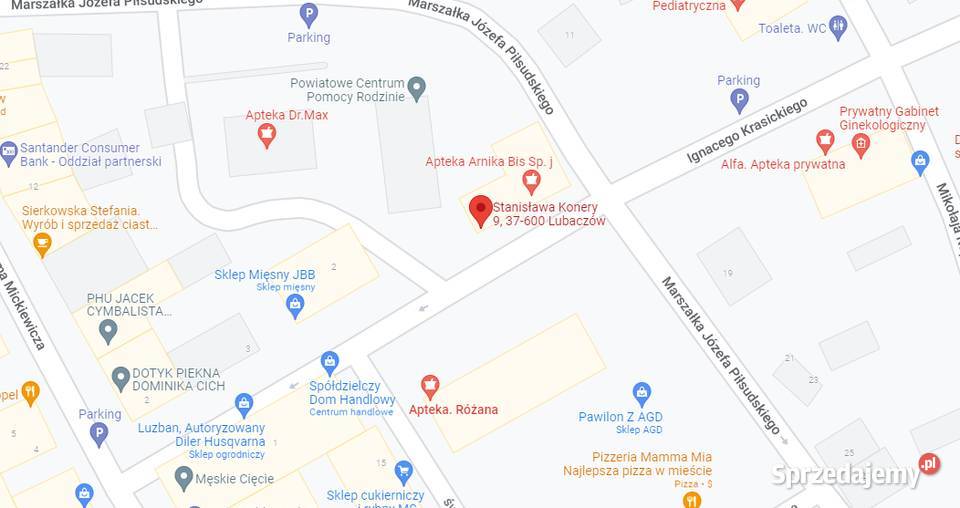 Wynajmę lokal usługowohandlowy w centrum podkarpackie Lubaczów