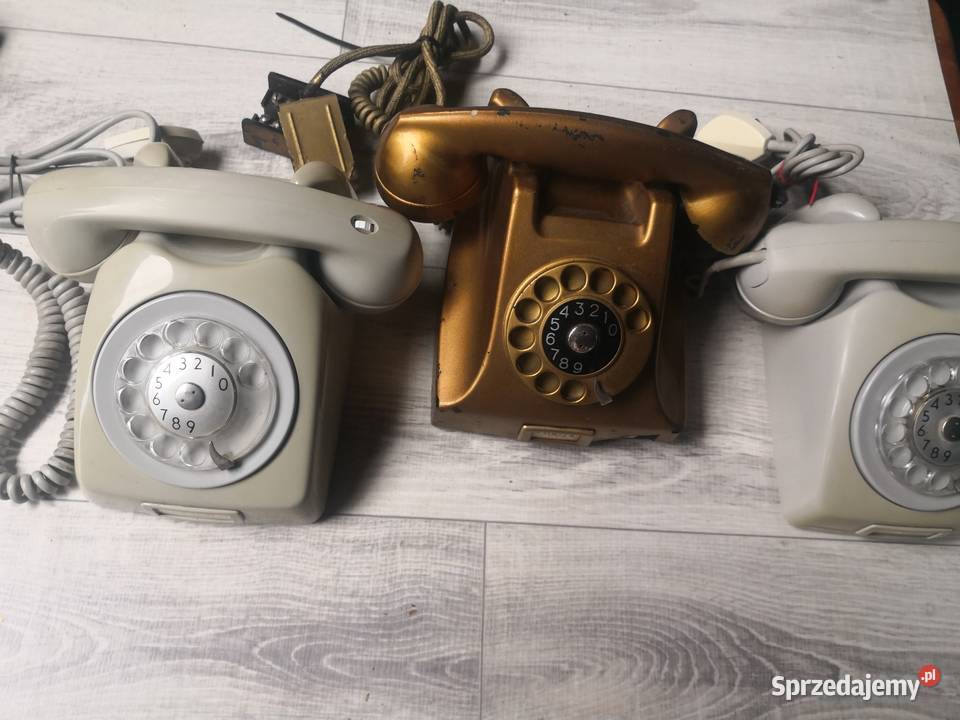 Zabytkowe telefony tarczowe OPIS Radom