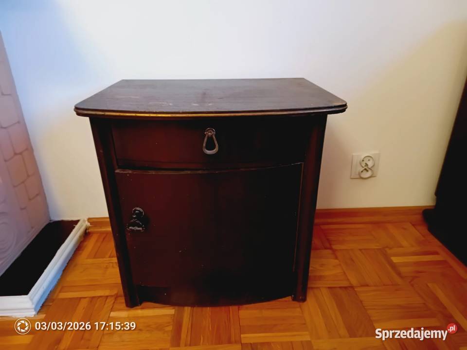 Szafka nocna pomocnik Art Dco lata 30 Antyk łódzkie Piotrków Trybunalski