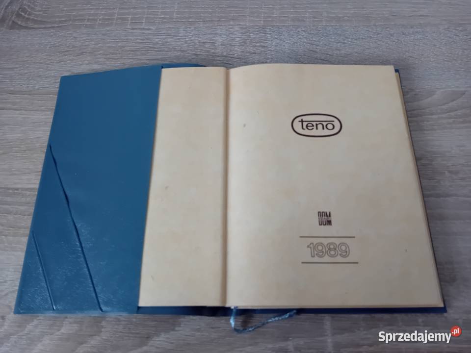 Kalendarz książkowy 1989 Krosno