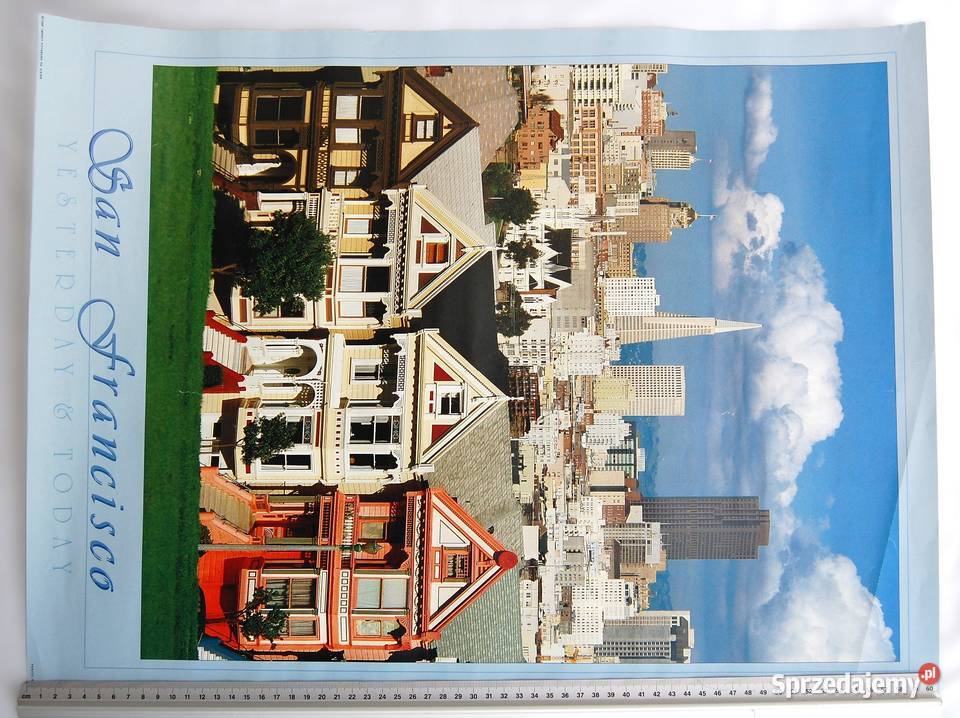 San Francisco Yesterday and Today plakat z USA Lublin