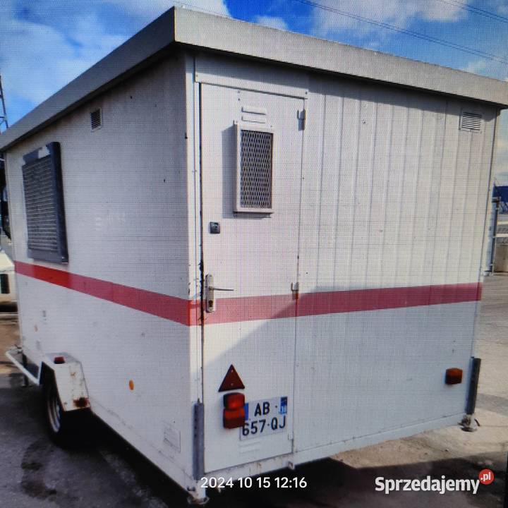 Przyczepa kempingowa kontener mieszkalny podlaskie sprzedam