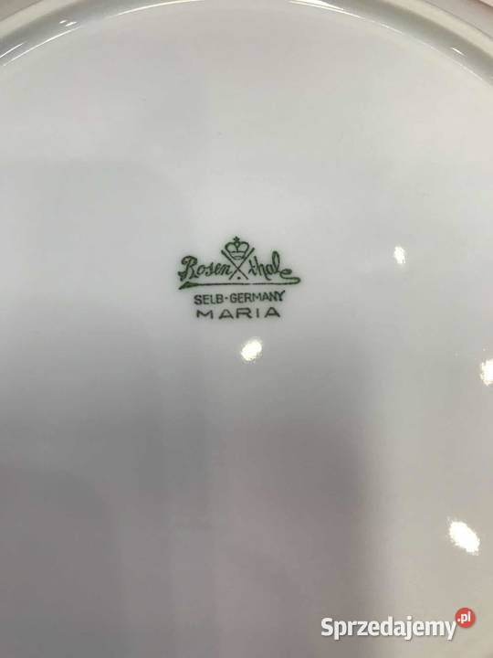 Maly polmisek paterka Rosenthal Maria Biala Kielce