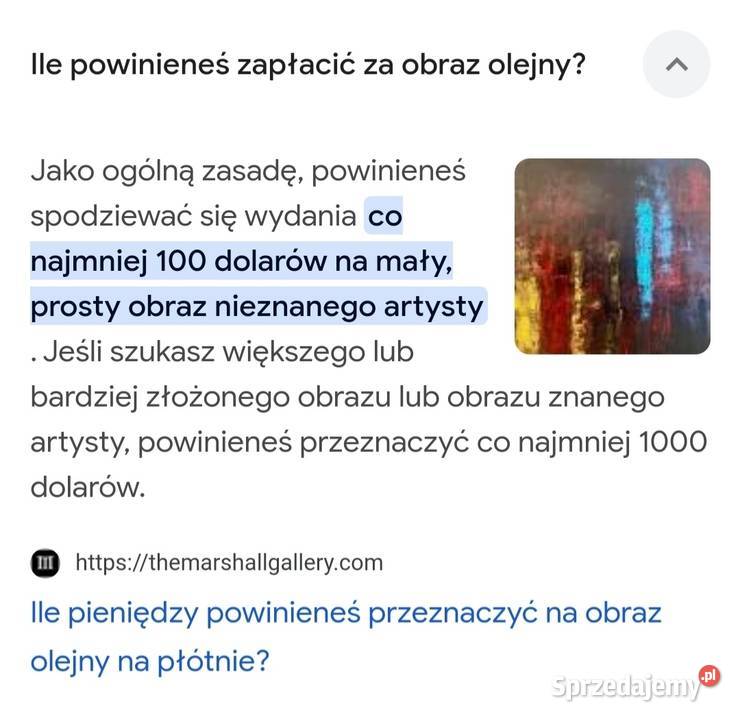 Obraz olejny kwiaty w wazonieżywe kolory łódzkie Pabianice sprzedam