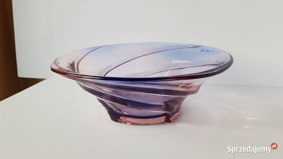 Misa miska Wir Młynek Ząbkowice kolorowe szkło Dąbrowa Górnicza sprzedam