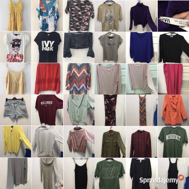 Pakiety odzieży używanej