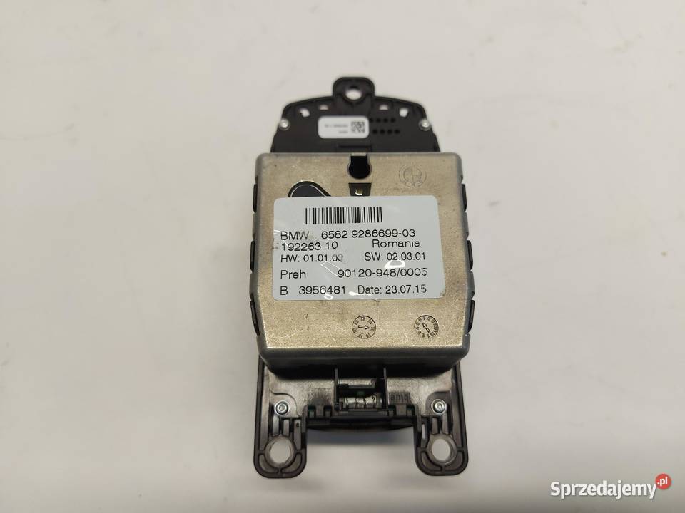 BMW i3 i01 REX Przełącznik panel IDrive 9286699