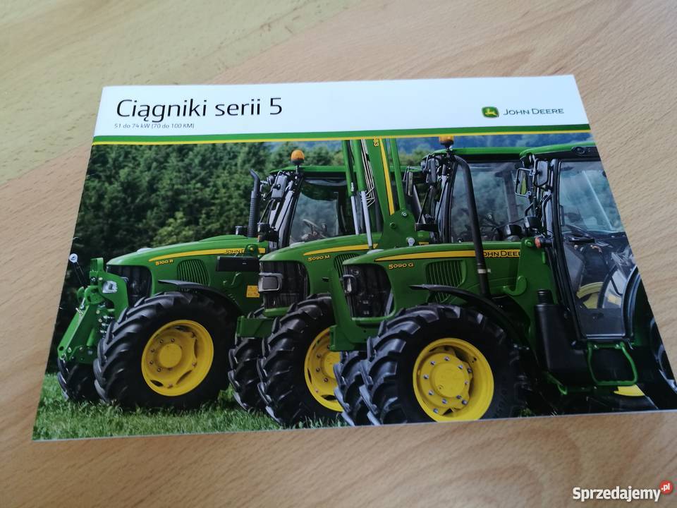 Katalogi John Deere serie 6M 6R 6MC 6RC 5 5M 5GL Szamotuły sprzedam