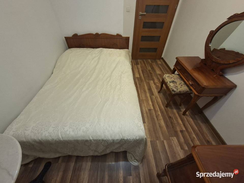 Stylowe łóżko ludwikowskie 140x200 z materacem 140cm Tczew