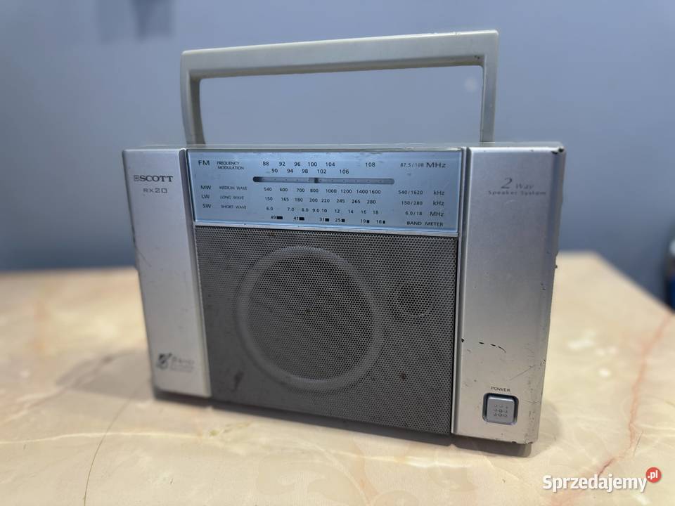 SCOTT RX20 4Band Portable Receiver podlaskie Łapy