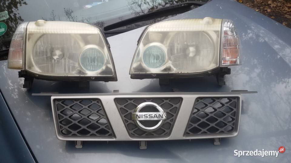 LAMPY PRZEDNIE GRIL NISSAN XTRAIL terenowe warmińsko-mazurskie Elbląg