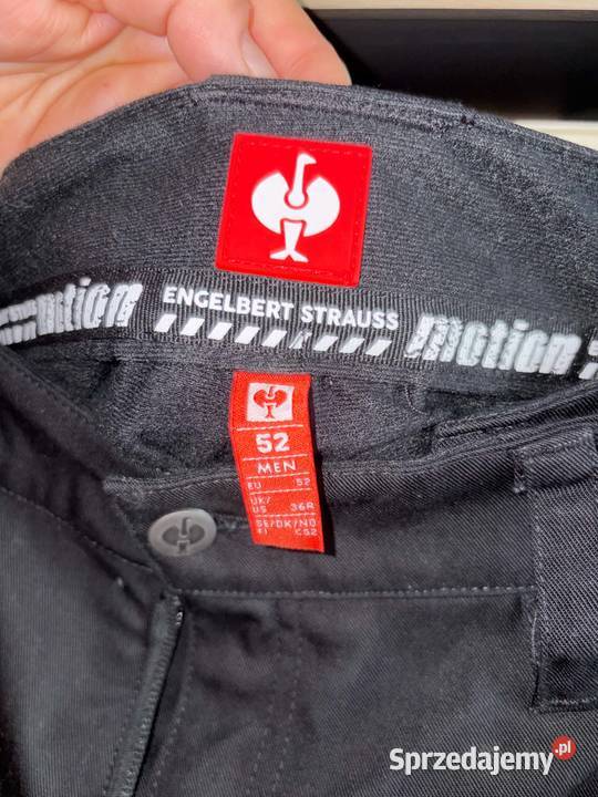 Spodnie robocze niemiecka Englebert Strauss nowe Przedbórz