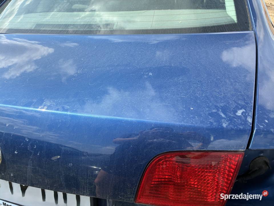 Klapa Tył Bagażnika Audi A4 B7 Sedan Wisznice