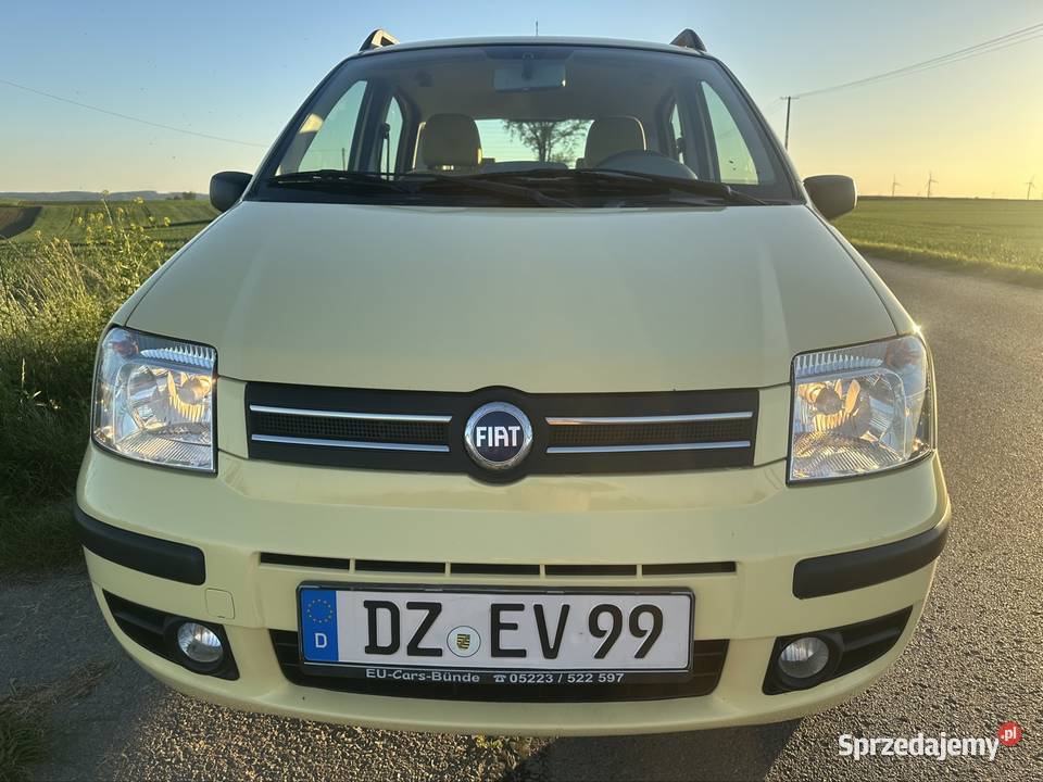Fiat Panda II 12MPi 69 climatronic z Niemiec ESP