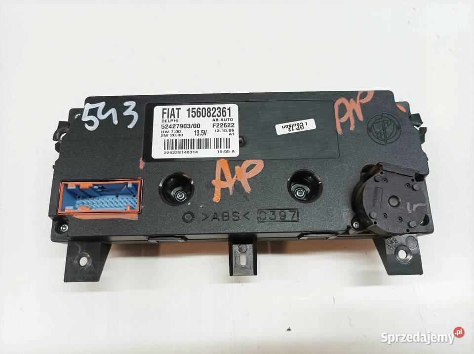 PANEL NAWIEWU 156082361 Alfa Romeo 159 I Rok produkcji 2010 świętokrzyskie