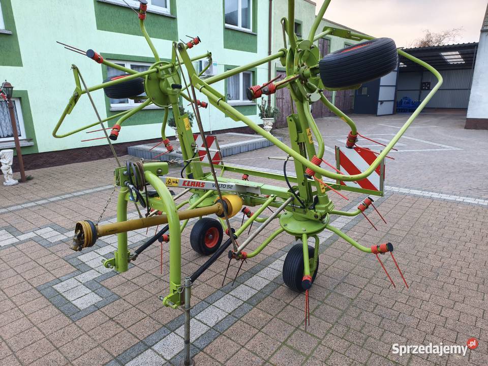 Przetrząsarka CLAAS volto 52 hydro nieuszkodzony wielkopolskie Rusko