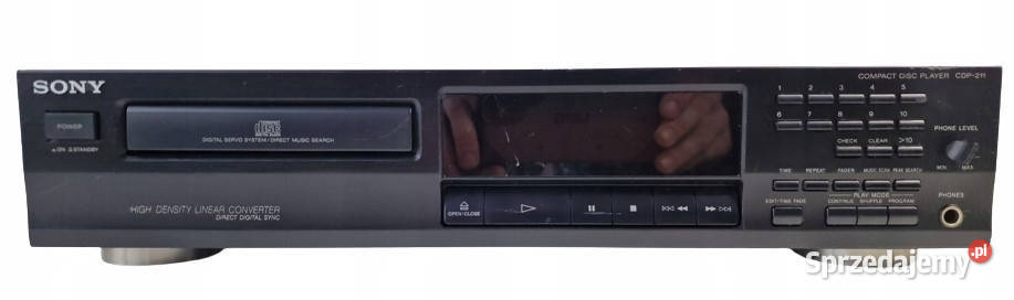 Sony odtwarzacz kompakt CD player CDP 211 CDP211 wielkopolskie