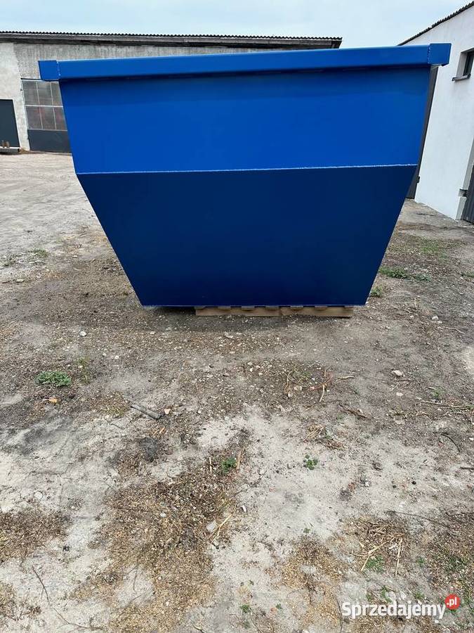 Kontener mulda 7 m3 asymetryczna pojemnik na Magazynowanie łódzkie Niedrzew Pierwszy