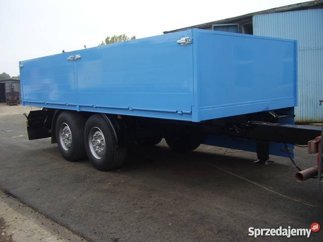 przyczepa burtowa skrzynia otwarta tandem Rok produkcji 2006 Stęszew