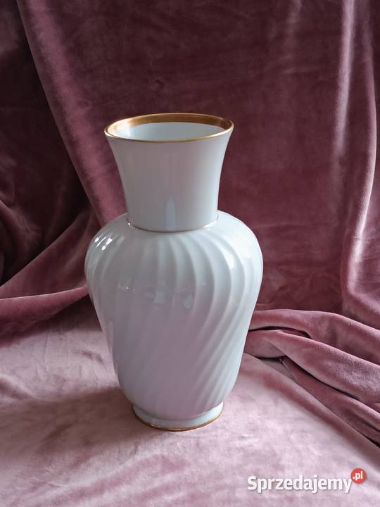 Tettau Klasyka designu biała porcelana i złoto śląskie Jastrzębie-Zdrój