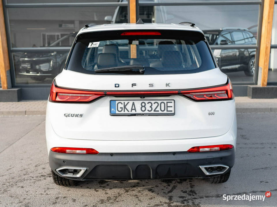 DFSK FX600 15 TGDI Prestige Szklany dach Skóra wielofunkcyjna kierownica pomorskie sprzedam