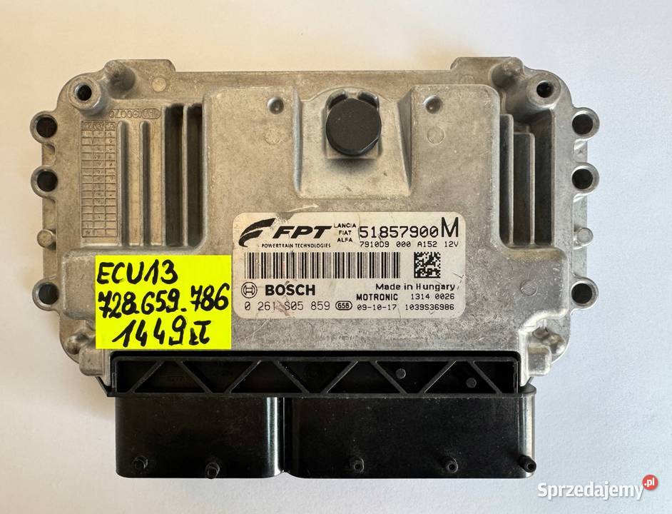 NOWY KOMPUTER STEROWNIK SILNIKA MODUŁ ECU BOSCH Warszawa sprzedam