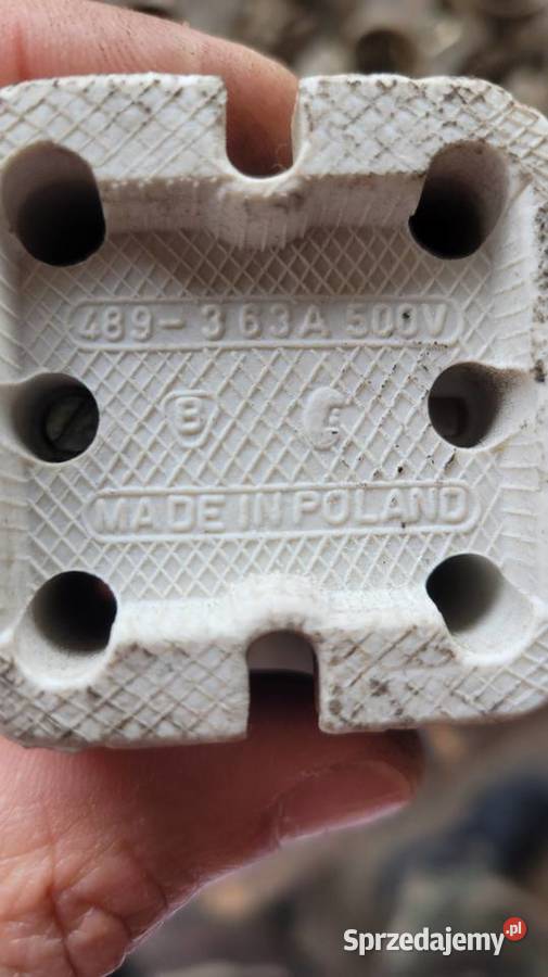 Gniazdo bezpiecznika ceramiczne Nowy Sącz sprzedam