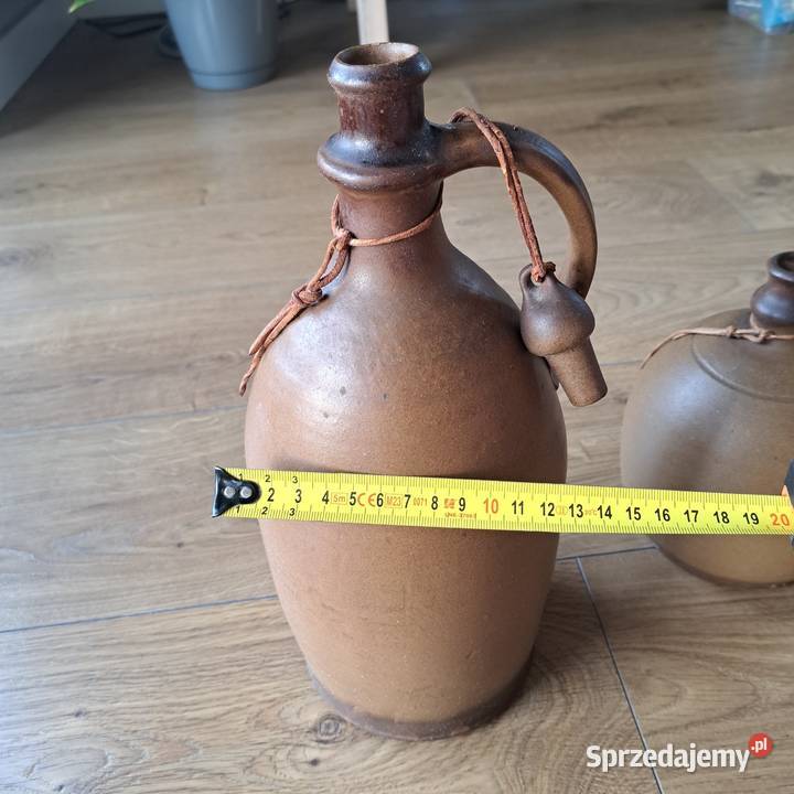 Duży dzban kamionkowy 33 vintage z uchem i sprzedam