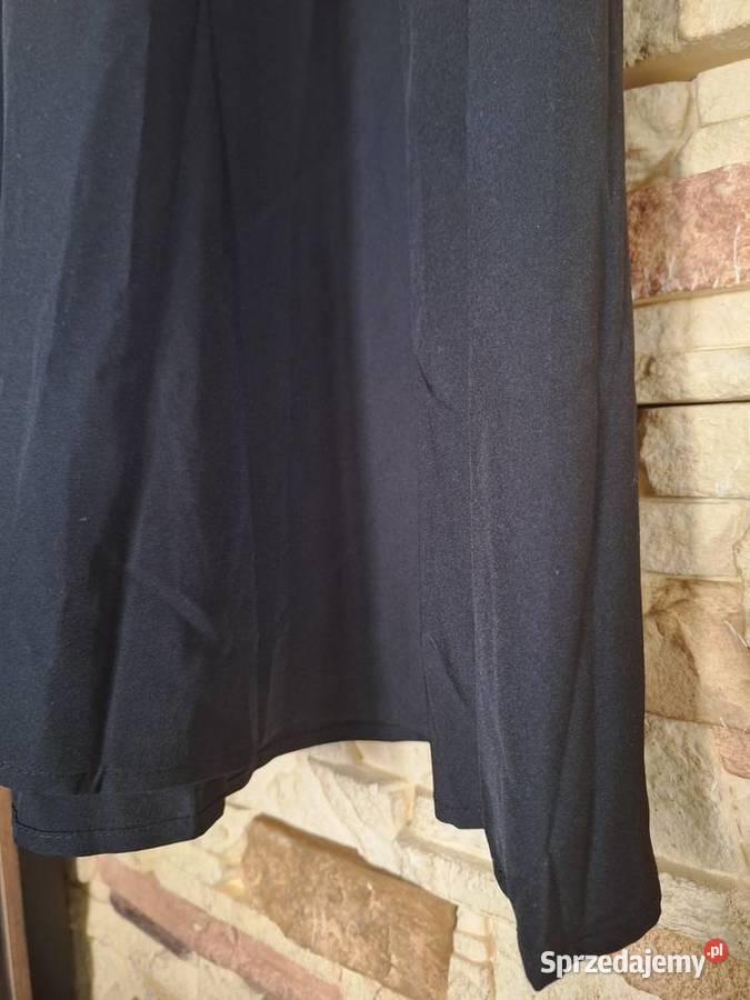 Suknia długa czarna wieczorowa L Nowa Kalisz sprzedam