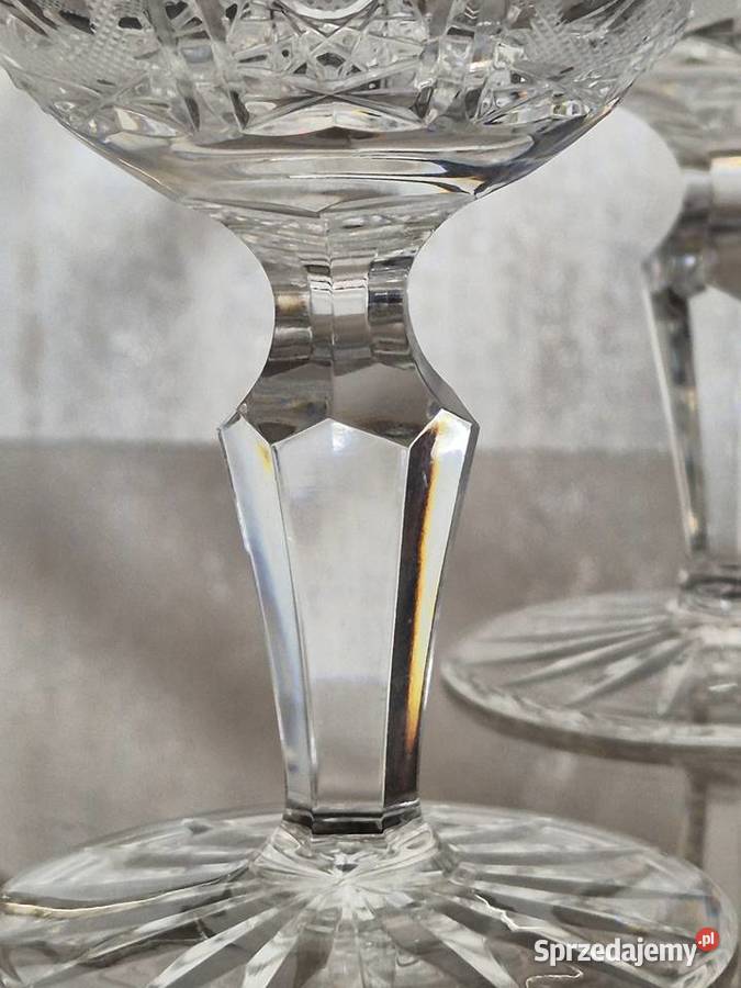 Kryształowe kieliszki do szampana Jugów