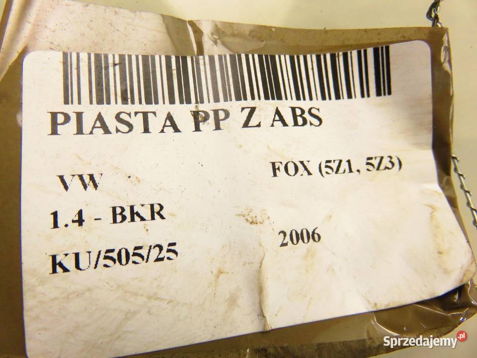 ZWROTNICA PIASTA PRZEDNIA PRAWA VW FOX 14 BKR