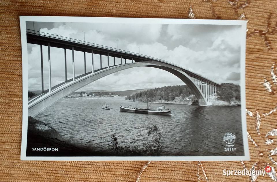 SANDOBRON MOST DROGOWY ŁUKOWEGO W SZWECJI sprzedam